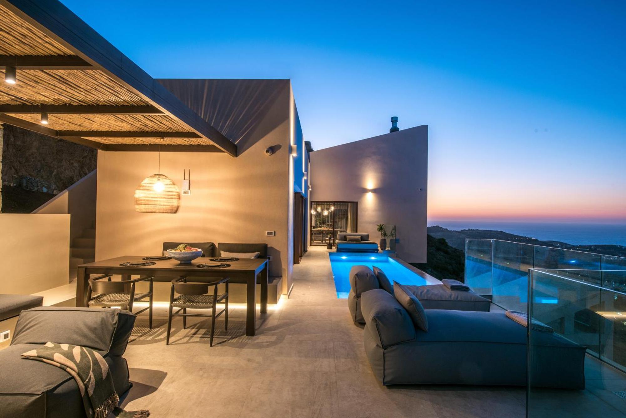 Villa Helios - Elevate Your Senses Agia Pelagia  Exterior foto
